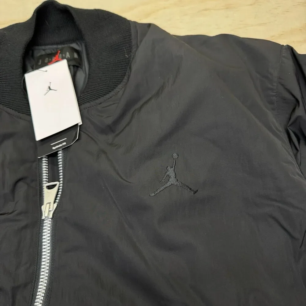NEW Jordan Renegade Bomber Jacket Black Mens Sz XL FB7316-010